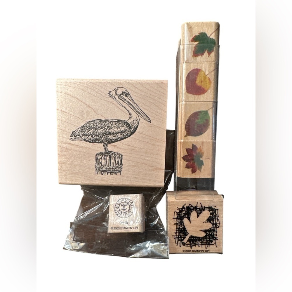 4 small stamp including Stampin Up!